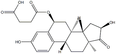 6 alpha,16 alpha-dihydroxyestrone 6-hemisuccinate