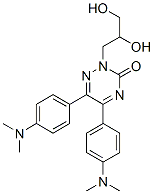 2-(2,3-dihydroxypropyl)-5,6-bis(4-dimethylaminophenyl)-1,2,4-triazin-3 -one