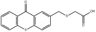 [[(9-oxo-9H-thioxanthen-2-yl)methyl]thio]acetic acid