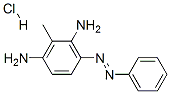 3-(phenylazo)toluene-2,6-diamine monohydrochloride