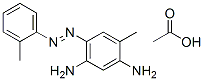 5-(o-tolylazo)toluene-2,4-diamine monoacetate