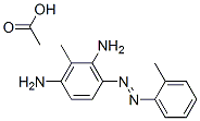 3-(o-tolylazo)toluene-2,6-diamine monoacetate