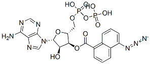 3'-O-(5-azidonaphthoyl)adenosine diphosphate