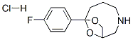 1-(4-fluorophenyl)-9,10-dioxa-5-azabicyclo[5.2.1]decane hydrochloride