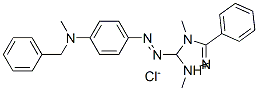 5-[[4-[benzylmethylamino]phenyl]azo]-1,4-dimethyl-3-phenyl-1H-1,2,4-triazolium chloride