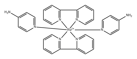 bis(2,2'-Bipyridine-N,N')bis(4-aminopyridine-N1)ruthenium(2+)dichloridecomplex