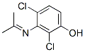 2,4-dichlor-3-[(isopropylidene)amino]phenol