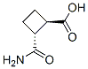Cyclobutanecarboxylic acid, 2-(aminocarbonyl)-, trans- (9CI)
