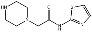 2-(哌嗪-1-基)-N-(噻唑-2-基)乙酰胺