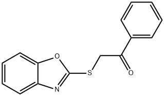 2-(1,3-benzoxazol-2-ylsulfanyl)-1-phenylethanone