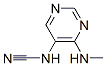 Cyanamide, [4-(methylamino)-5-pyrimidinyl]- (9CI)