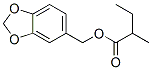 1,3-benzodioxol-5-ylmethyl 2-methylbutyrate