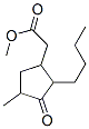 methyl 2-butyl-4-methyl-3-oxocyclopentaneacetate