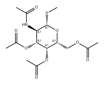 .beta.-D-Galactopyranoside, methyl 2-(acetylamino)-2-deoxy-1-thio-, 3,4,6-triacetate