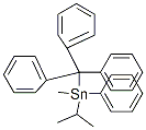 (-)-Methyl(1-methylethyl)phenyl(triphenylmethyl)stannane