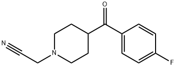 4-(4-fluorobenzoyl)piperidine-1-acetonitrile