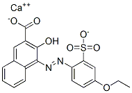 calcium 4-[(4-ethoxy-2-sulphonatophenyl)azo]-3-hydroxy-2-naphthoate