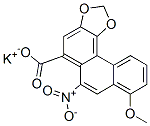 potassium 8-methoxy-6-nitrophenanthro[3,4-d]-1,3-dioxole-5-carboxylate