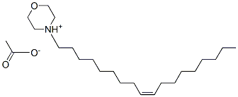 4-[(Z)-octadec-9-enyl]morpholinium acetate