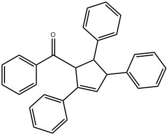 5-Benzoyl-1,3,4-triphenyl-1-cyclopentene