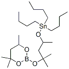 2-[1,1-dimethyl-3-[(tributylstannyl)oxy]butoxy]-4,4,6-trimethyl-1,3,2-dioxaborinane