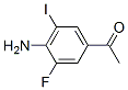 1-(4-amino-3-fluoro-5-iodophenyl)ethan-1-one
