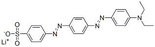 lithium p-[[p-[[p-(diethylamino)phenyl]azo]phenyl]azo]benzenesulphonate