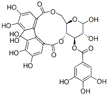 3-O-Galloyl-4-O,6-O-[2,2',3,3',4,4'-hexahydroxy[1,1'-biphenyl]-6,6'-diylbiscarbonyl]-D-glucopyranose