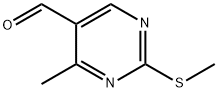 4-甲基-2-(甲硫基)嘧啶-5-甲醛