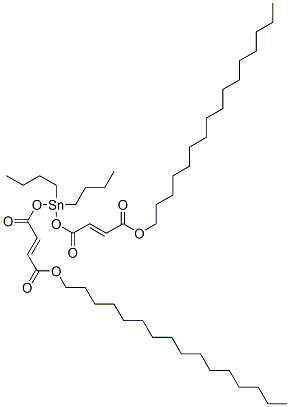 hexadecyl 6,6-dibutyl-4,8,11-trioxo-5,7,12-trioxa-6-stannaoctacosa-2,9-dienoate