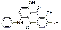 2-amino-1,8-dihydroxy-5-(phenylamino)anthraquinone