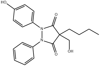 4-butyl-4-(hydroxymethyl)-1-(4-hydroxyphenyl)-2-phenylpyrazolidine-3,5-dione