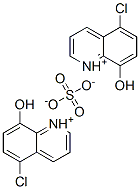 bis(5-chloro-8-hydroxyquinolinium) sulphate