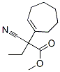 methyl alpha-cyano-alpha-ethyl-1-cyclohepten-1-acetate