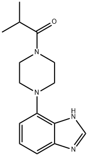 Piperazine, 1-(1H-benzimidazol-4-yl)-4-(2-methyl-1-oxopropyl)-