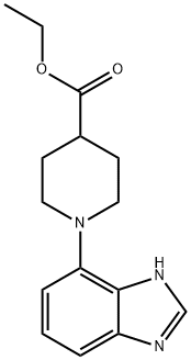 4-Piperidinecarboxylic acid, 1-(1H-benzimidazol-4-yl)-, ethyl ester