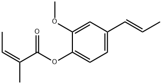 (E)-2-methoxy-4-(1-propenyl)phenyl 2-methylisocrotonate