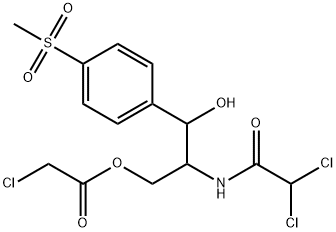 2-[(dichloroacetyl)amino]-3-hydroxy-3-[4-(methylsulphonyl)phenyl]propyl chloroacetate