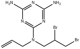 N-allyl-N-(2,3-dibromopropyl)-1,3,5-triazine-2,4,6-triamine