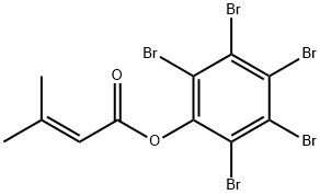 perbromophenyl 3-methyl-2-butenoate