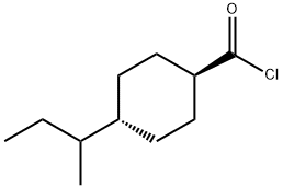 Cyclohexanecarbonyl chloride, 4-(1-methylpropyl)-, trans- (9CI)