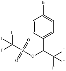 1-(4-broMophenyl)-2,2,2-trifluoroethyl trifluoroMethanesulfonate