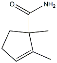 2-Cyclopentene-1-carboxamide,1,2-dimethyl-(9CI)