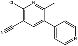 6-CHLORO-2-METHYL-3,4'-BIPYRIDINE-5-CARBONITRILE