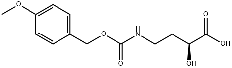 (S)-2-Hydroxy-4-[N-(p-methoxybenzyloxycarbonyl)amino]butyric acid
