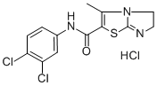Imidazo(2,1-b)thiazole-2-carboxamide, 5,6-dihydro-N-(3,4-dichloropheny l)-3-methyl-, monohydrochloride