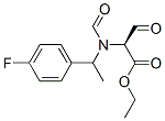 ethyl N-[1-(4-fluorophenyl)ethyl]-N-formyl-3-oxoalaninate