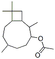2,6,10,10-tetramethylbicyclo[7.2.0]undec-3-yl acetate