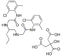 bis[2-(butylamino)-N-(2-chloro-6-methylphenyl)acetamide] 2-hydroxypropane-1,2,3-tricarboxylate
