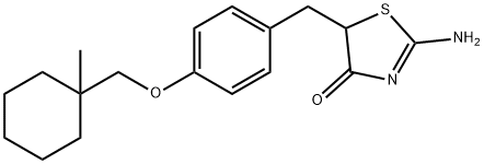 2-aMino-5-[[4-[(1-Methylcyclohexyl)Methoxy]phenyl]Methyl]-4(5H)-thiazolone